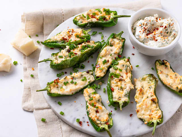 Fylt padron i airfryer