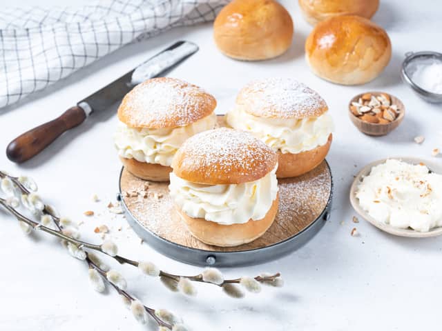 Semlor - svenske fastelavnsboller