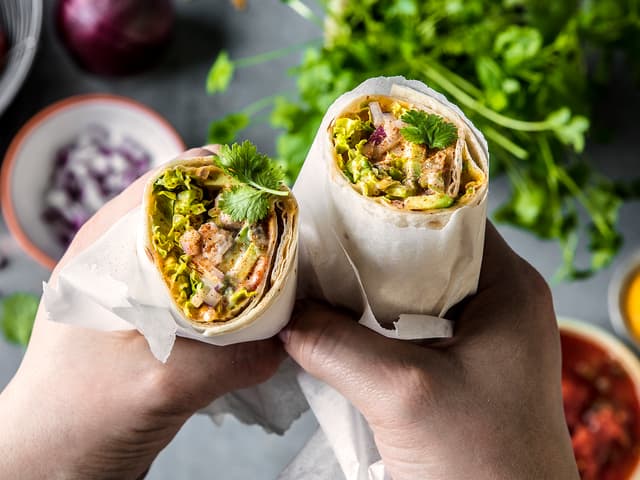 Burritos uten kjøtt