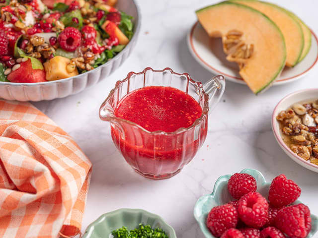 Bringebærdressing