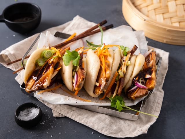 Bao buns med svinekjøtt