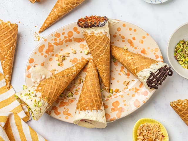 Hjemmelaget krone-is