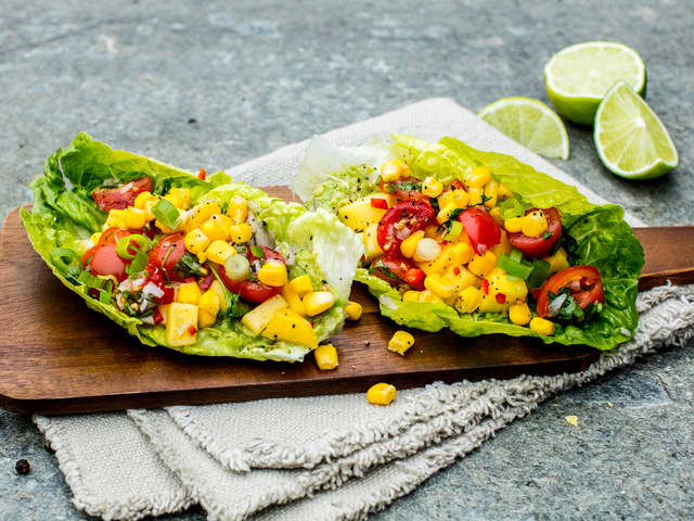 Hjertesalat med tacofyll