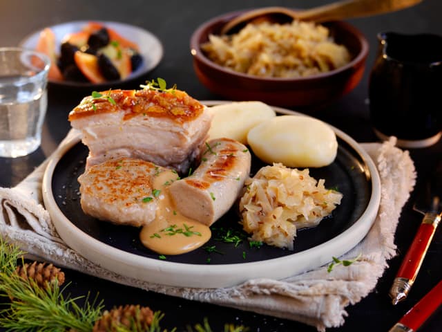 Tradisjonell ribbetallerken