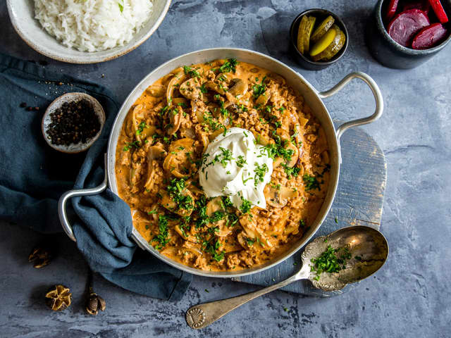 Vegetarisk stroganoff