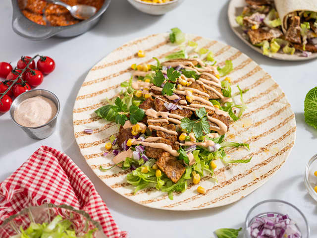 Hjemmelaget kebab med lam