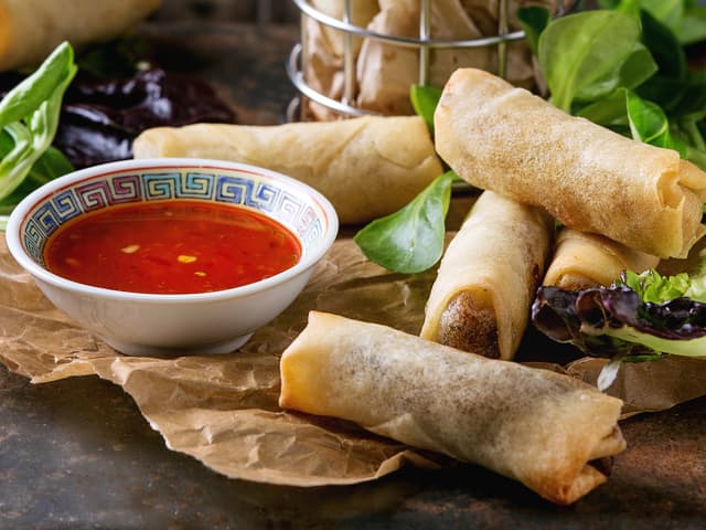 Hjemmelagde vårruller