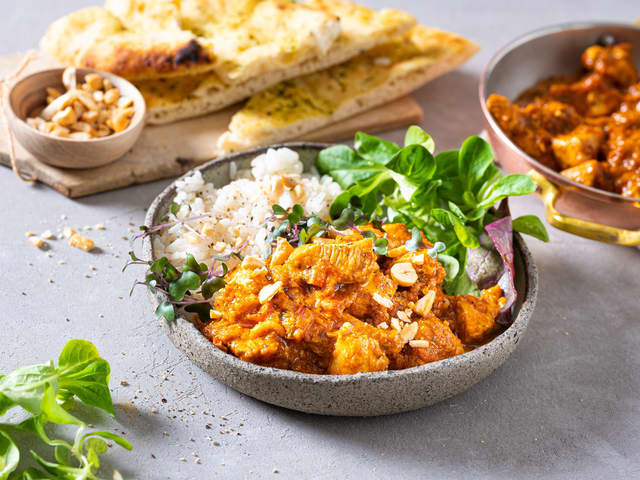 Enkel Tikka Masala med kylling