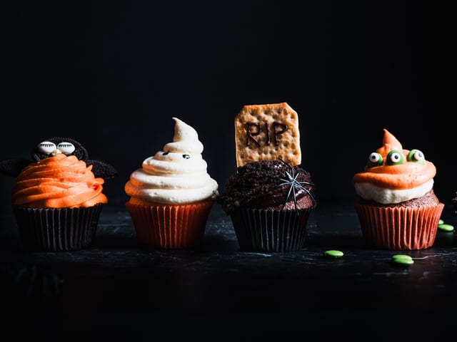 Halloween muffins