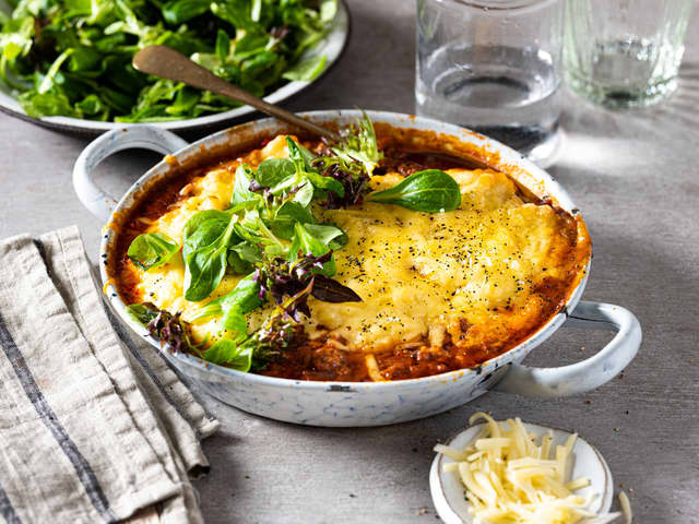 Gratinert kjøttform