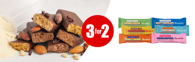 3 for 2 Barebells, et utvalg