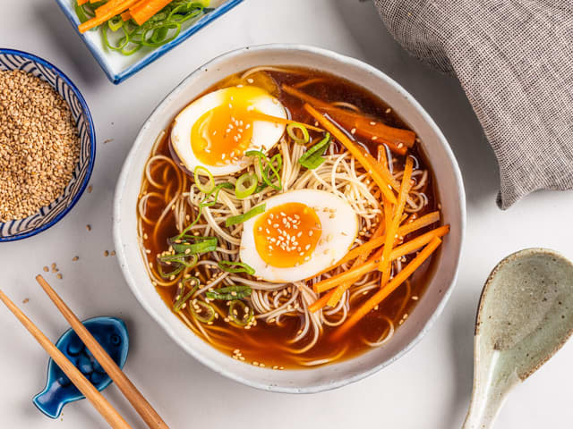Rask ramen med kylling