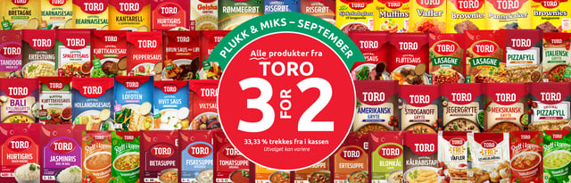 Tilbud t.o.m. 30.9