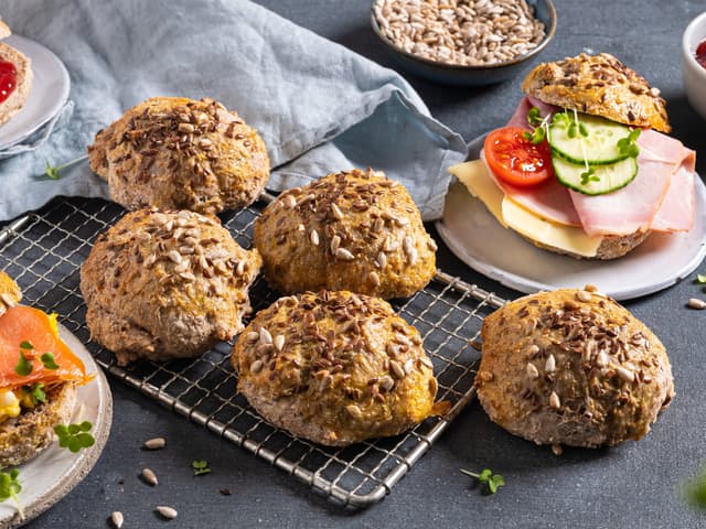 Grove, eltefrie rundstykker