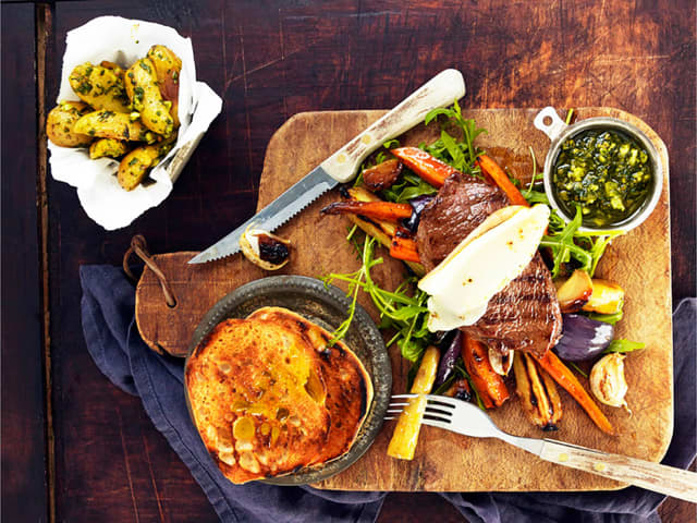 Biffsandwich med chaumes