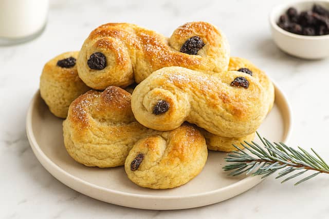 Allergivennlige lussekatter