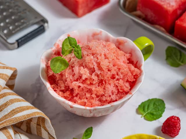 Enkel vannmelon-granité