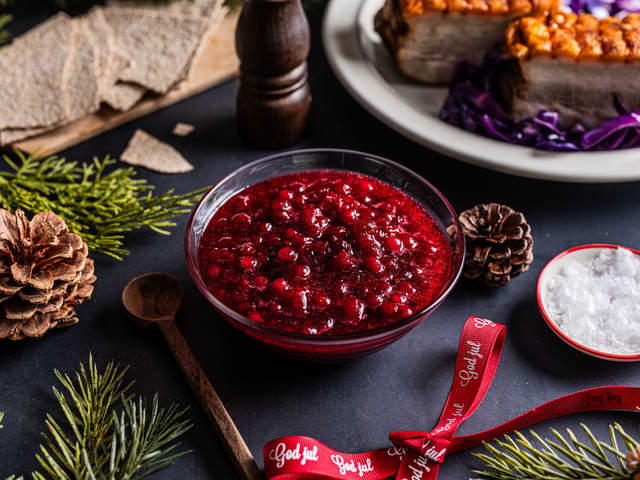 Hjemmelaget tyttebærsyltetøy