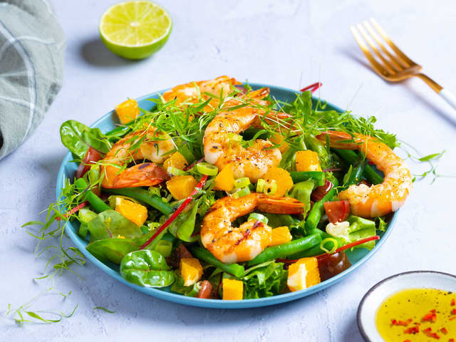 Sommersalat med kongereker