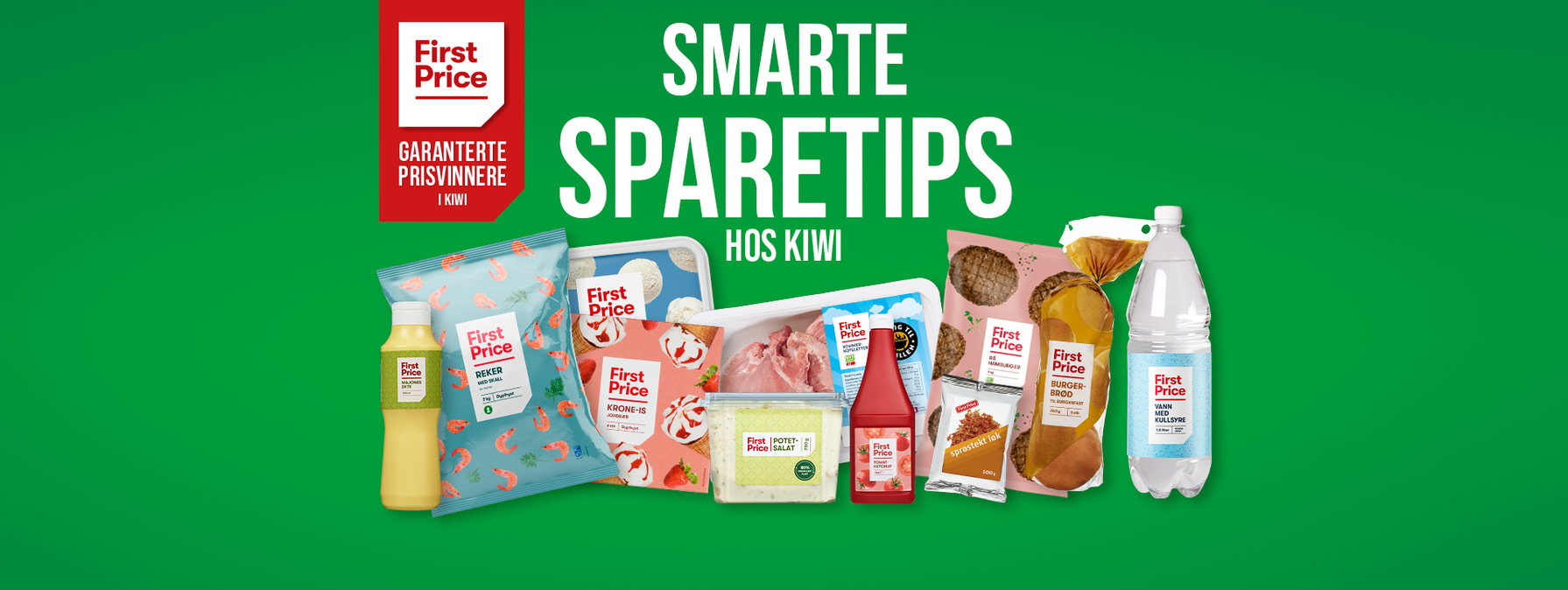 First Price - Smarte sparetips hos KIWI