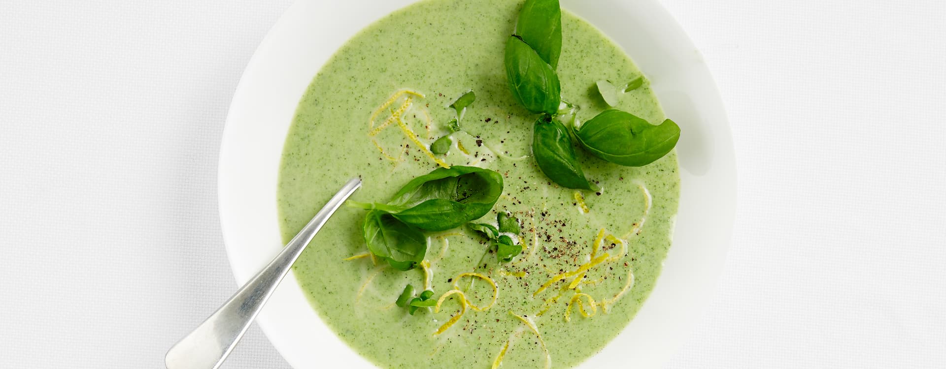 Hjemmelaget blomkål- og brokkolisuppe
