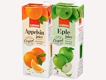 Appelsinjuice/Eplejuice