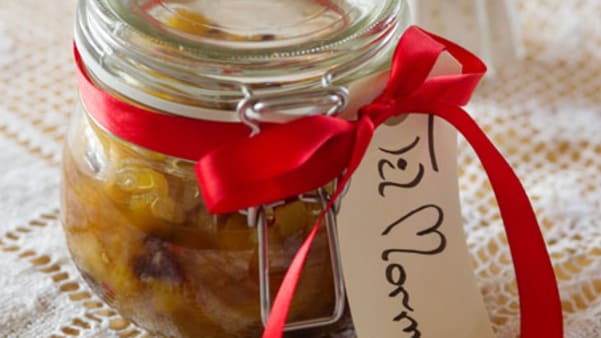 Sild med ananas- og pærechutney Sild med ananas- og pærechutney