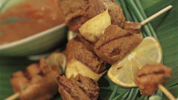 Orientalsk grillspyd Orientalsk grillspyd