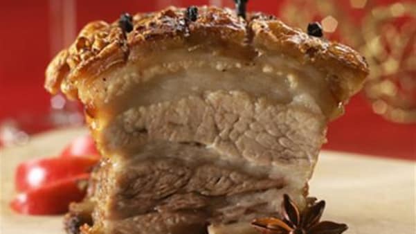 Julekrydret ribbe Julekrydret ribbe
