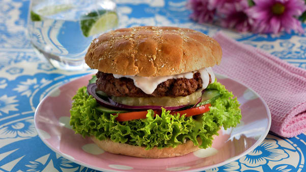 Grillet hawaiiburger Grillet hawaiiburger