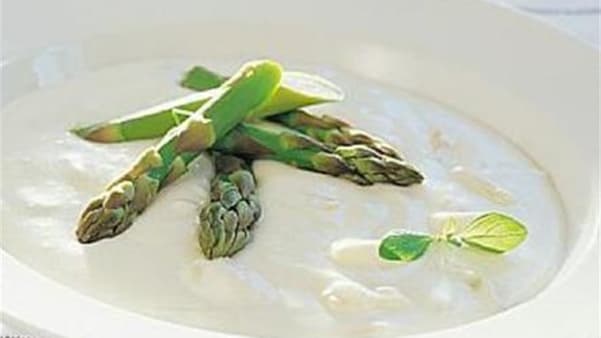 Aspargessuppe Aspargessuppe