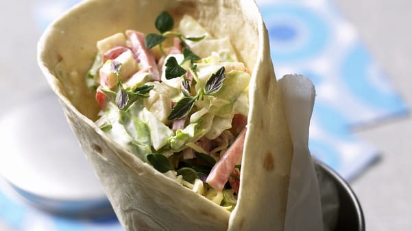 Wraps med kylling Wraps med kylling