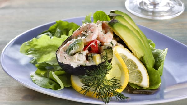 Avokado med reker Avokado med reker