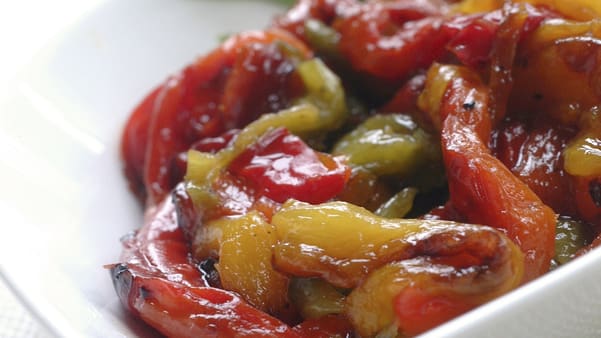 Paprikasalat til tapas Paprikasalat til tapas