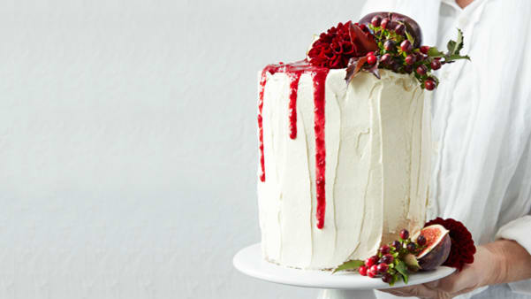 Festkake med krydderbunn Festkake med krydderbunn