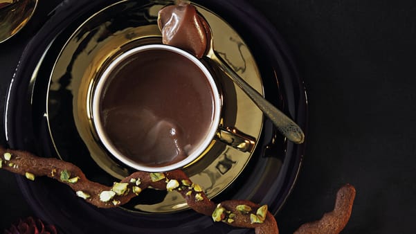 Sjokolade-pannacotta Sjokolade-pannacotta