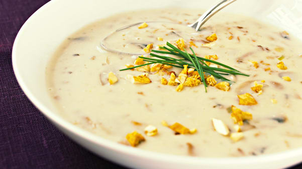 Kremet soppsuppe Kremet soppsuppe