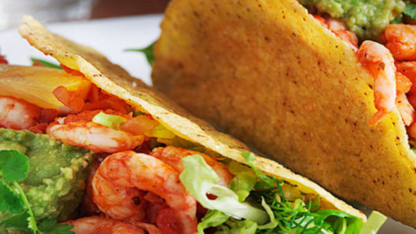 Skalldyrtacos Skalldyrtacos