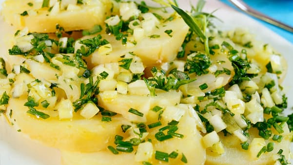 Anne Lises varme potetsalat Anne Lises varme potetsalat