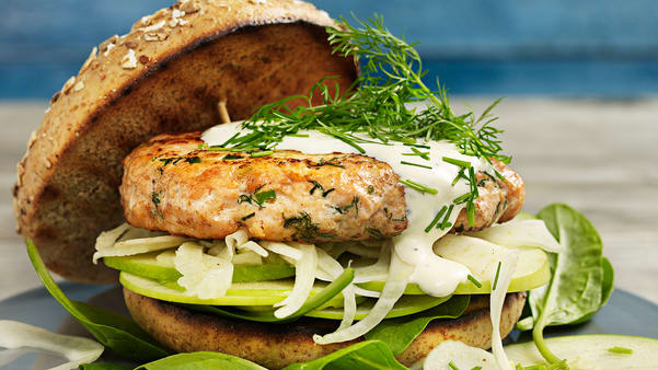 Lakseburger Lakseburger