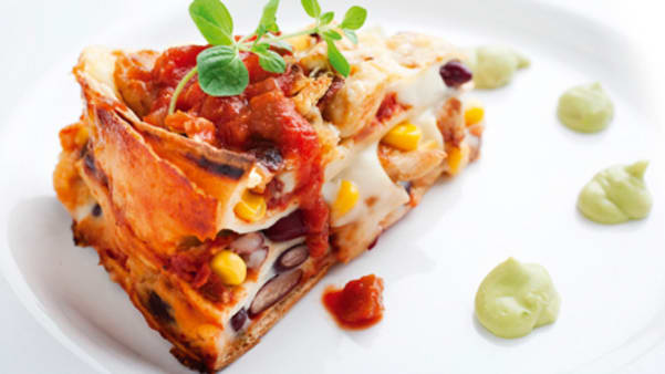 Mexicansk lasagne Mexicansk lasagne