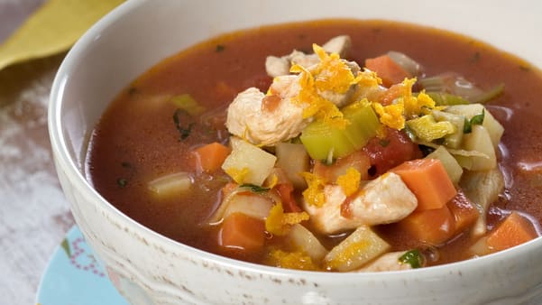 Fransk kyllingsuppe Fransk kyllingsuppe