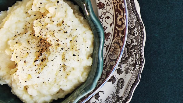 Potetmos med parmesan Potetmos med parmesan