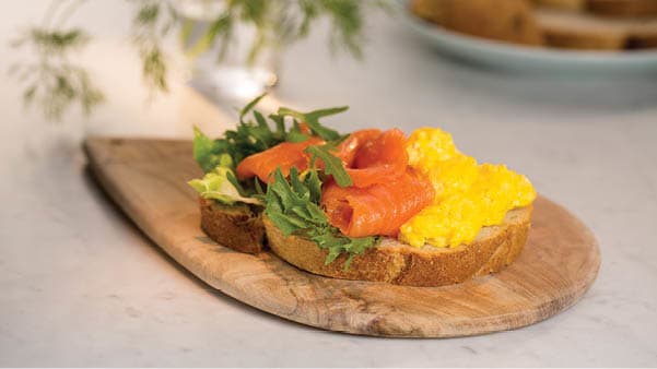 Laksesmørbrød Laksesmørbrød