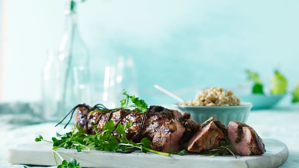 Grillet svinefilet Grillet svinefilet
