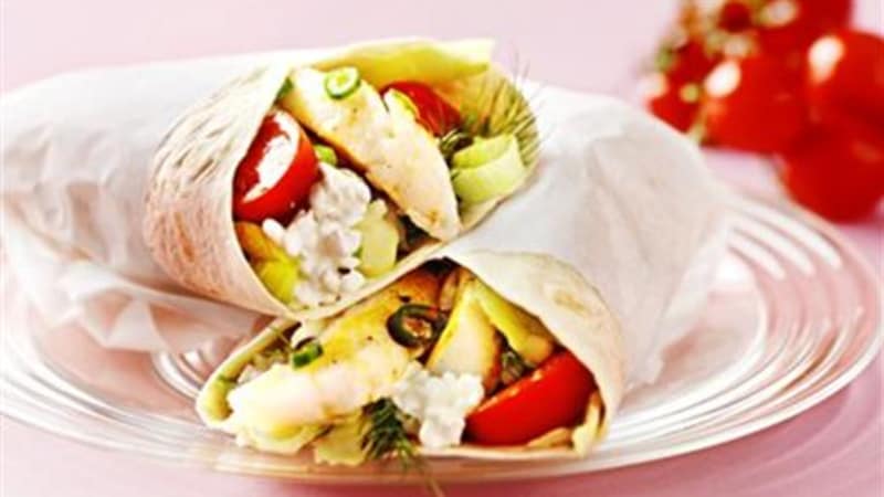Wraps med torsk – ”Lofoten Classic”