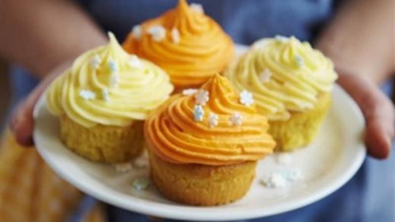 Påskecupcakes