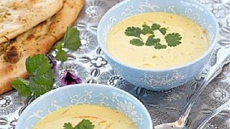 Indisk kyllingsuppe