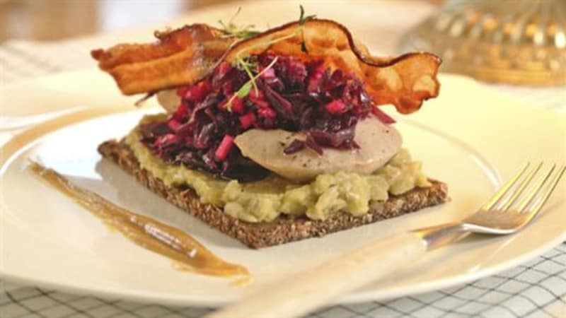 Ertende julepølse