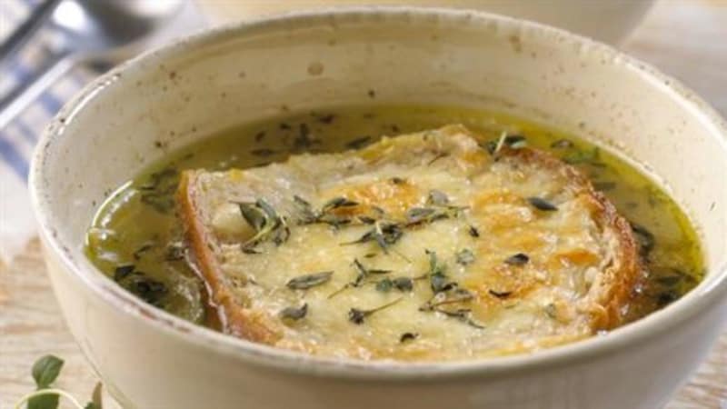 Fransk løksuppe